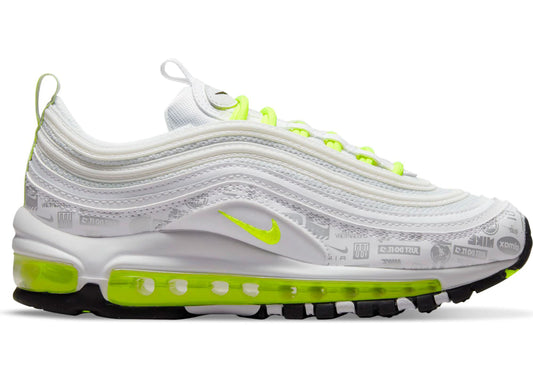 Nike Air Max 97 Just Do It White Volt (GS)