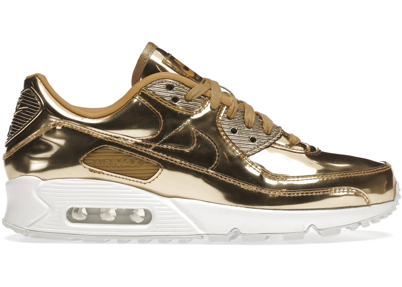 Nike Air Max 90 Metallic Gold (2020) (Women's)